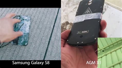 Samsung Galaxy S8+ Drop Test 